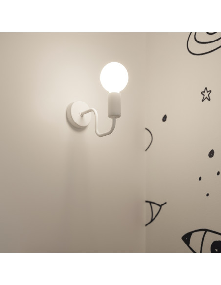 Żyrandol VECTOR 8 biały