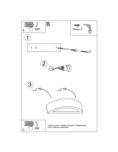 Kinkiet Ceramiczny ATENA 20