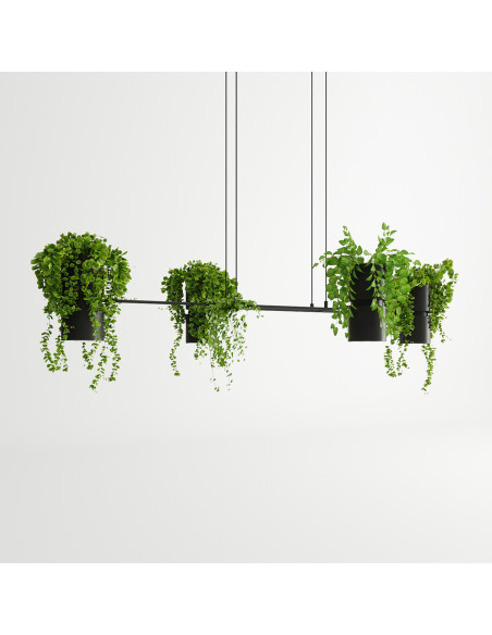 Lampa wisząca KUKKIA czarna