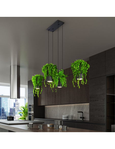 Lampa wisząca KUKKIA czarna