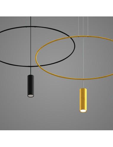 Lampa wisząca HOLAR 1 czarna