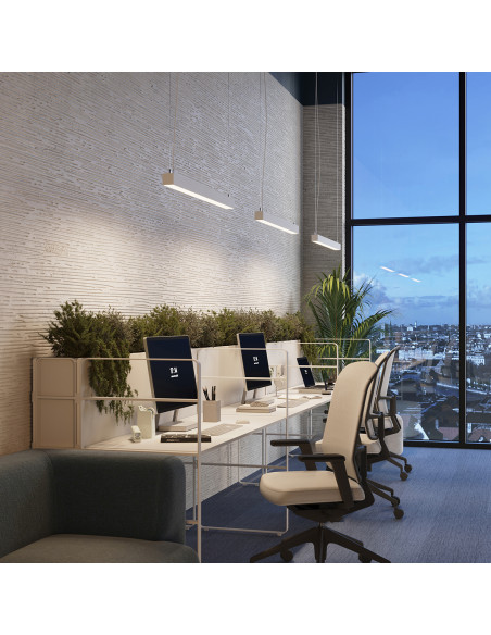 Lampa wisząca PINNE 67 biała 3000K