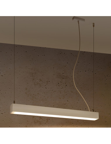 Lampa wisząca PINNE 67 biała 3000K