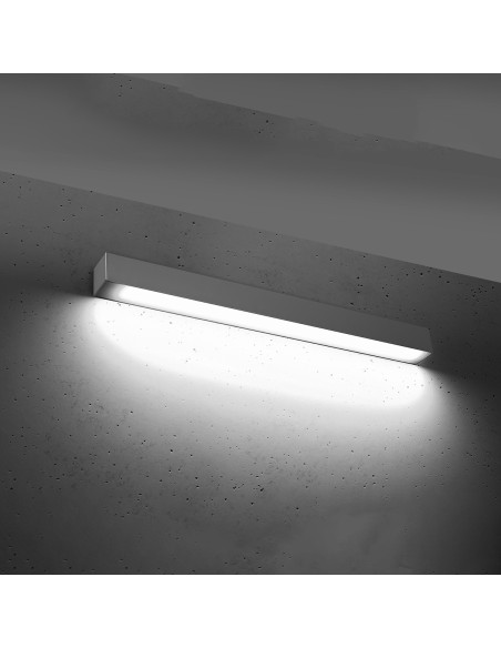 Kinkiet PINNE 67 szary 4000K