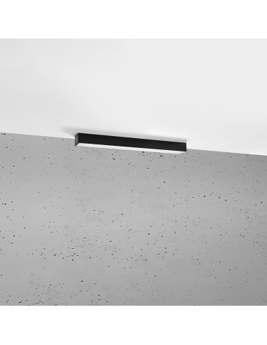 Plafon PINNE 67 czarny 3000K