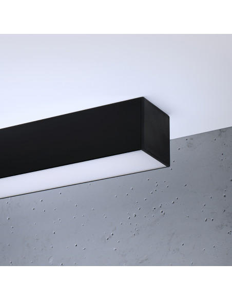 Plafon PINNE 67 czarny 3000K