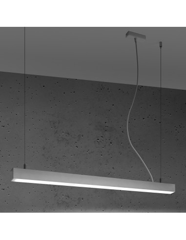 Lampa wisząca PINNE 90 biała 4000K