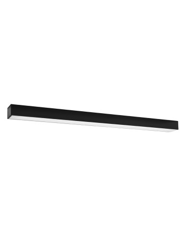 Plafon PINNE 90 czarny 3000K
