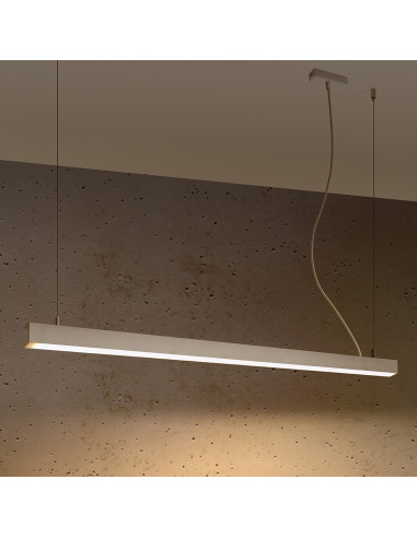 Lampa wisząca PINNE 117 biała 3000K
