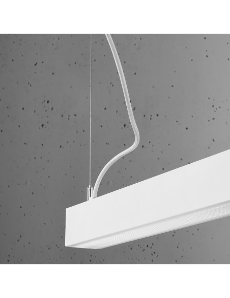 Lampa wisząca PINNE 117 biała 3000K