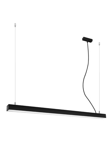 Lampa wisząca PINNE 117 czarna 3000K