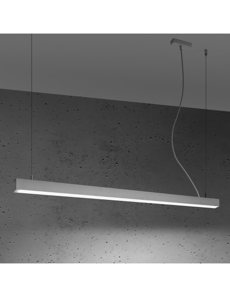 Lampa wisząca PINNE 117 biała 4000K