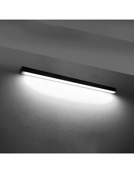 Kinkiet PINNE 117 czarny 4000K