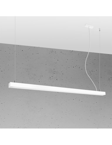 Lampa wisząca PINNE 150 biała 4000K