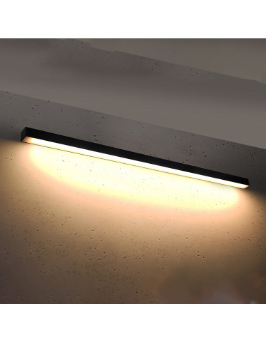 Kinkiet PINNE 150 czarny 3000K