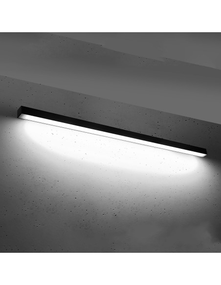 Kinkiet PINNE 150 czarny 4000K