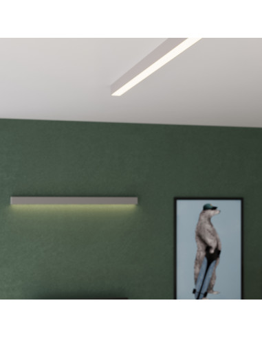 Kinkiet PINNE 150 szary 4000K