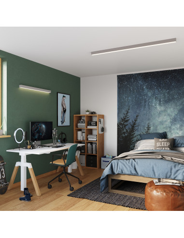 Kinkiet PINNE 150 szary 4000K