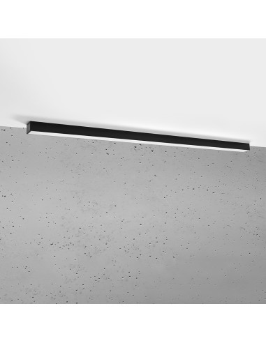 Plafon PINNE 150 czarny 3000K