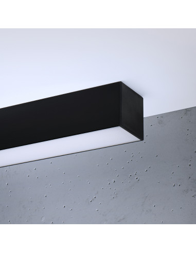 Plafon PINNE 150 czarny 3000K