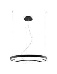 Żyrandol RIO 78 czarny LED 3000K