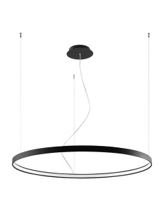 Żyrandol RIO 110 czarny LED 3000K