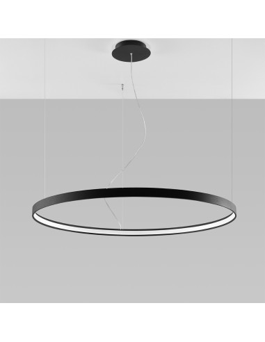 Żyrandol RIO 110 czarny LED 3000K