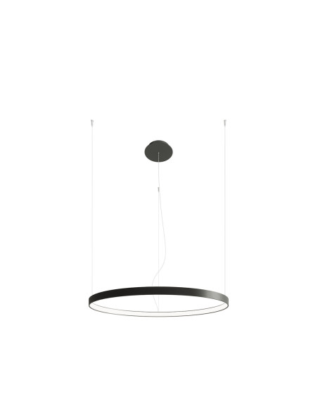 Żyrandol RIO 78 czarny LED 4000K