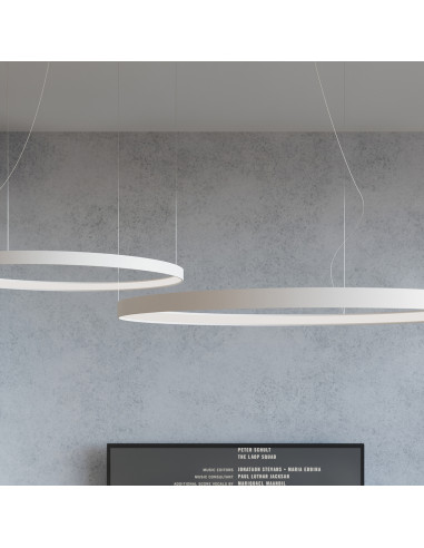 Żyrandol RIO 110 biały LED 4000K