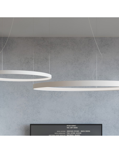 Żyrandol RIO 110 biały LED 4000K