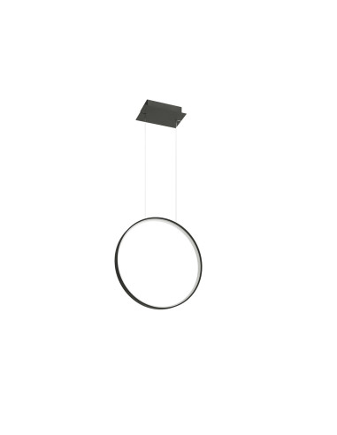 Lampa wisząca RIO 55 czarny LED 4000K