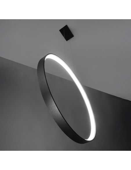 Lampa wisząca RIO 55 czarny LED 4000K