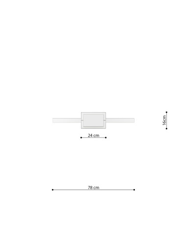 Lampa wisząca RIO 78 biały LED 4000K