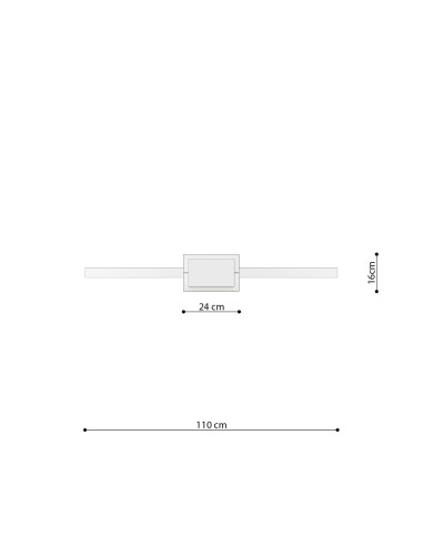 Lampa wisząca RIO 110 biały LED 3000K