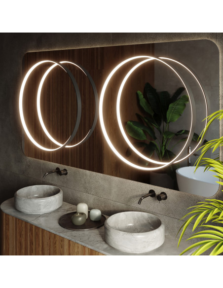 Lampa wisząca RIO 110 czarny LED 4000K