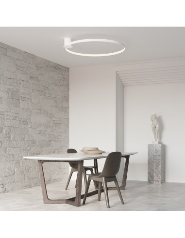 Plafon RIO 55 biały LED 3000K
