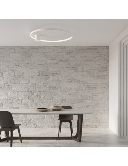 Plafon RIO 55 biały LED 4000K