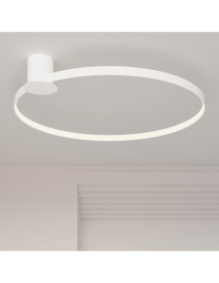 Plafon RIO 55 biały LED 4000K