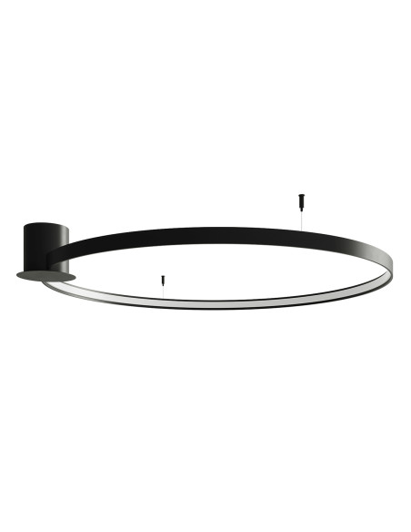 Plafon RIO 110 czarny LED 3000K