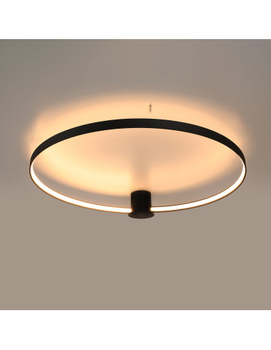 Plafon RIO 110 czarny LED 3000K