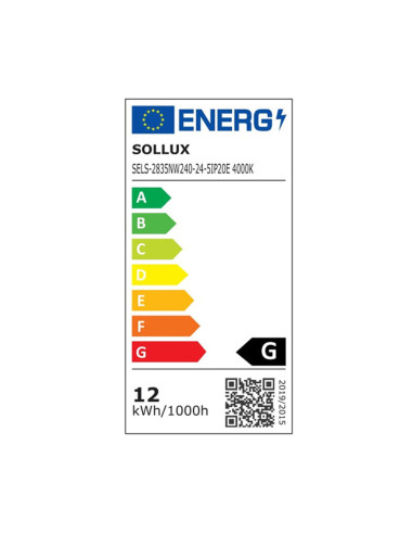 Plafon RIO 110 biały LED 4000K