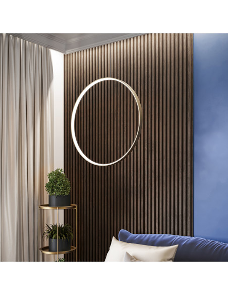 Lampa wisząca RIO 78 złota LED 4000K