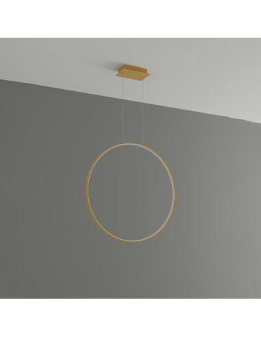 Lampa wisząca RIO 78 złota LED 4000K