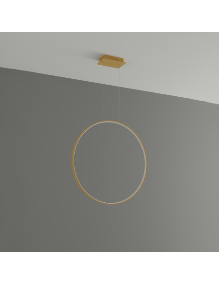 Lampa wisząca RIO 78 złota LED 4000K