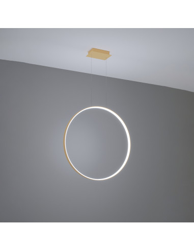 Lampa wisząca RIO 78 złota LED 4000K