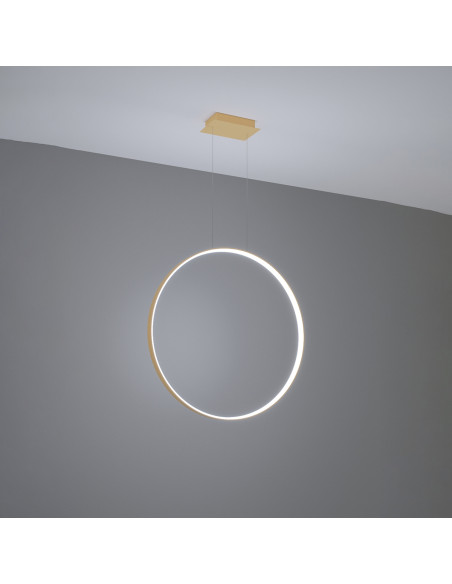 Lampa wisząca RIO 78 złota LED 4000K