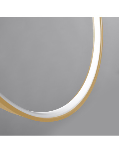 Lampa wisząca RIO 78 złota LED 4000K