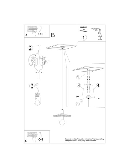 Lampa wisząca SIRKEL 30 czarny