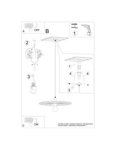 Lampa wisząca SIRKEL 60 czarny