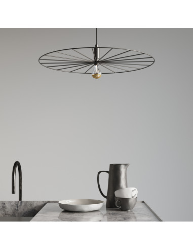 Lampa wisząca SIRKEL 60 czarny